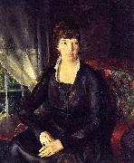 George Wesley Bellows Emma at the Window oil painting